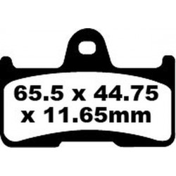 Накладки EBC TT Sport Carbon Fusion Brake Pads CFMOTO 625/CFORCE 450 / Yamaha YFM 660 Grizzly