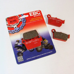 Накладки EBC BRAKE PAD CARBON TT DIRT