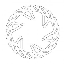 Спирачен диск MOTO-MASTER BRAKE ROTOR FLAME YAMAHA SR 400 17