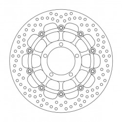 Спирачен диск MOTO-MASTER HALO FRONT DISC TRIUMPH STREET TRIPLE 675 Спирачен диск MOTO-MASTER HALO FRONT DISC TRIUMPH STREET TRIPLE 675
