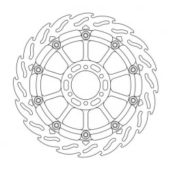 Спирачен диск MOTO-MASTER FLAME RACE FR LEFT 5 5MM