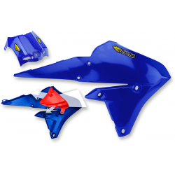 Пластмасови капаци за радиатор CYCRA YFZ 14-17 W/AIRBOX BLUE