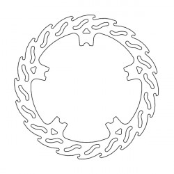 Спирачен диск MOTO-MASTER BRAKE ROTOR FIX FLAME L Harley Davidson FXDL 1690 17 Спирачен диск MOTO-MASTER BRAKE ROTOR FIX FLAME L Harley Davidson FXDL 1690 17