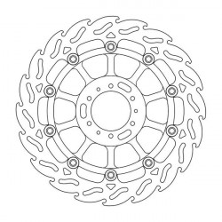 Спирачен диск MOTO-MASTER BRAKE ROTOR FLAME LEFT HONDA CB 1100 EX ABS 15 Спирачен диск MOTO-MASTER BRAKE ROTOR FLAME LEFT HONDA CB 1100 EX ABS 15