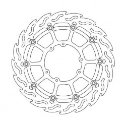 Спирачен диск MOTO-MASTER BRAKE ROTOR FLOAT FLAME HONDA CRF 450 RWE 23