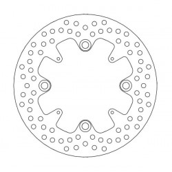 Спирачен диск MOTO-MASTER BRAKE ROTOR FIX ROUND L/R HONDA	CB 300 F 17