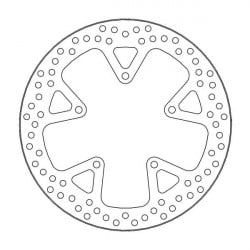 Спирачен диск MOTO-MASTER HALO DISC FRONT FIX LEFT SATELIS 125 ABS 19