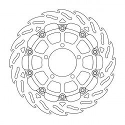 Спирачен диск MOTO-MASTER BRAKE ROTOR FLOAT FLAME RACE TRIUMPH STREET TRIPLE 765 R ABS 23