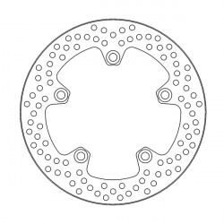 Спирачен диск MOTO-MASTER BRAKE ROTOR FIX ROUND SUZUKI SV 650 ABS 23 Спирачен диск MOTO-MASTER BRAKE ROTOR FIX ROUND SUZUKI SV 650 ABS 23