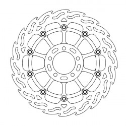 Преден спирачен диск MOTO-MASTER BRAKE DISC R FLAME FR L DUCATI MULTISTRADA V4 1200 ABS 22-23
