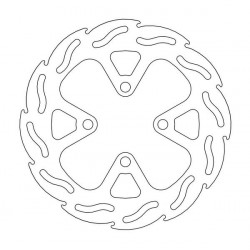 Спирачен диск MOTO-MASTER BRAKE ROTOR FIX FLAME LEFT HONDA	PCX 125 ABS 22