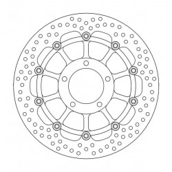Спирачен диск MOTO-MASTER HALO FRONT DISC TRIUMPH ROCKET III 2300 ABS