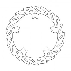 Спирачен диск MOTO-MASTER BRAKE ROTOR FIX FLAME R Harley Davidson FXDL 1690 17