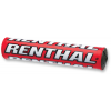 Гъба за кормило RENTHAL BAR PAD WHT/RED