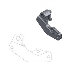 Конзола за преместване на оригиналния спирачен апарат MOTO-MASTER  OVS ADAPTER YAM