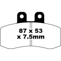 Накладки за мотор EBC FA SER ORGANIC FA177