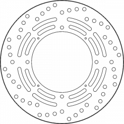 Преден спирачен диск MOTO-MASTER BRAKE DISC VINT FRONT HONDA XR 600 R 89