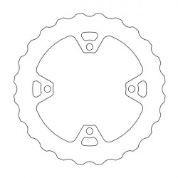 Спирачен диск MOTO-MASTER BRAKE ROTOR FIX WAVE MUD KAWASAKI KX 250 22-23 Спирачен диск MOTO-MASTER BRAKE ROTOR FIX WAVE MUD KAWASAKI KX 250 22-23