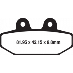 Накладки за мотор EBC FA710V