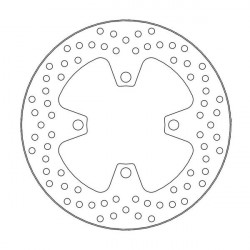 Спирачен диск MOTO-MASTER BRAKE ROTOR FIX ROUND L/R TRIUMPH STREET TRIPLE 765 R ABS 23
