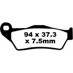 Накладки за мотор EBC HH SINT SCOOTER SFA181HH Накладки за мотор EBC HH SINT SCOOTER SFA181HH