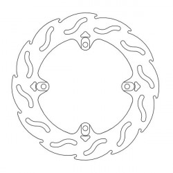 Спирачен диск MOTO-MASTER BRAKE ROTOR FIX FLAME LEFT MV AGUSTA	RUSH 1000 ABS 23