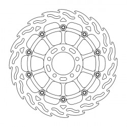 Преден спирачен диск MOTO-MASTER BRAKE DISC R FLAME FR R DUCATI MULTISTRADA V4 1200 ABS 22-23