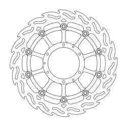Спирачен диск MOTO-MASTER MM FLAME FRONT DISC R CBR 1000 RR ABS 16