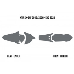 Протектори против мърсотия - КТМ  EXC / SX / SX-F 