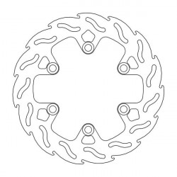 Спирачен диск MOTO-MASTER FLAME DISC REAR FIX KTM DUKE 125 ABS