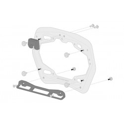 Монтажен комплект странични куфари SW-MOTECH ADPT KIT PRO SIDE CARRIER \\\