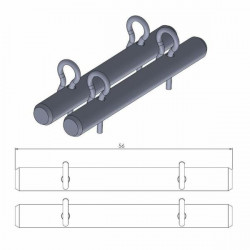 Щифтове за супорти MOTO-MASTER BRAKE CALIPER PIN KAWASAKI W 800 ABS 23