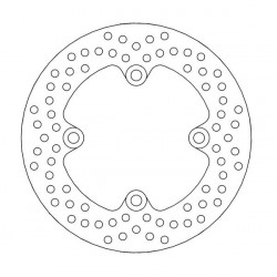 Спирачен диск MOTO-MASTER HALO REAR DISC KAWASAKI ZX-6 R 636 ABS Спирачен диск MOTO-MASTER HALO REAR DISC KAWASAKI ZX-6 R 636 ABS