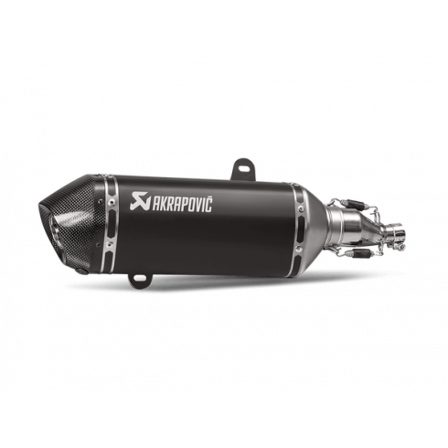 Крайно гърне AKRAPOVIC SS/CF BLK GTS125 Крайно гърне AKRAPOVIC SS/CF BLK GTS125