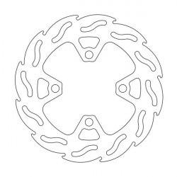 Спирачен диск MOTO-MASTER FLAME REAR DISC KAWASAKI KFX 450 R 2x4