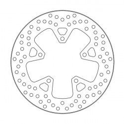 Спирачен диск MOTO-MASTER BRAKE ROTOR ROUND KTM SUPER DUKE 1290 R ABS