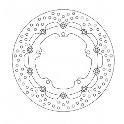 Спирачен диск MOTO-MASTER HALO FRONT DISC TRIUMPH SPEED TRIPLE 1050 RS ABS Спирачен диск MOTO-MASTER HALO FRONT DISC TRIUMPH SPEED TRIPLE 1050 RS ABS