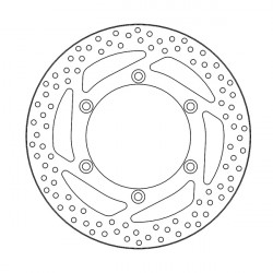 Спирачен диск MOTO-MASTER BRAKE ROTOR FIX ROUND TRIUMPH SCRAMBLER 865 16