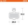 Спирачни накладки MOTO-MASTER BRAKE PAD SINTERr