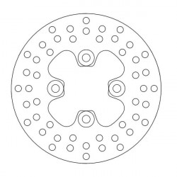 Спирачен диск MOTO-MASTER FRONT DISC ROUND YAMAHA YFZ 450 R 23 Спирачен диск MOTO-MASTER FRONT DISC ROUND YAMAHA YFZ 450 R 23