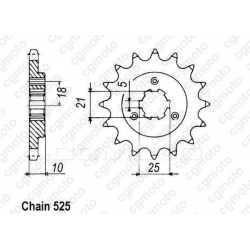 Комплект верига и пиньони REGINA SUZUKI XF650 FREEWIND 97 Комплект верига и пиньони REGINA SUZUKI XF650 FREEWIND 97