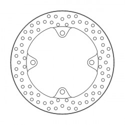 Заден спирачен диск MOTO-MASTER BRAKE DISC HALO HONDA X-ADV 750 ABS 23