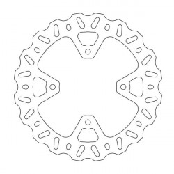 Спирачен диск MOTO-MASTER BRAKE ROTOR FIX WAVE KAWASAKI KX 450 19-23