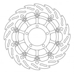 Спирачен диск MOTO-MASTER FLAME RACE FR RIGHT 5 5MM STREET TRIPLE 675