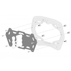 Монтажен комплект за куфари SW-MOTECH SIDE CARRIER ADP KIT PRO 1 Монтажен комплект за куфари SW-MOTECH SIDE CARRIER ADP KIT PRO 1