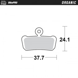 Спирачни накладки MOTO-MASTER Organic Brake Pad SRAM/AVID