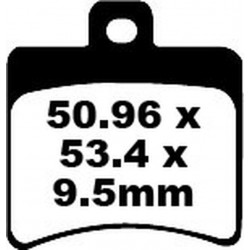 Накладки за мотор EBC SFA ORG SCOOTER SFA298