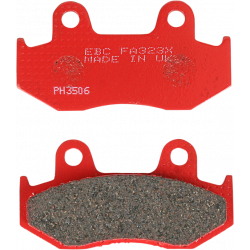Накладки EBC Sport Carbon "X" Brake Pads Yamaha Raptor / YFZ 450