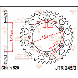 Задно зъбчато колело JTR245/3.42