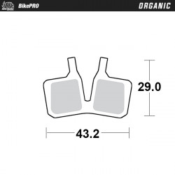 Спирачни накладки MOTO-MASTER BRAKE PAD ORGANIC r Спирачни накладки MOTO-MASTER BRAKE PAD ORGANIC r